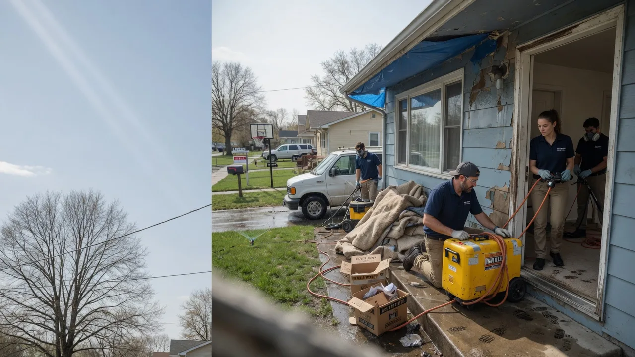 Basement Flood Cleanup in Massey, MD near me